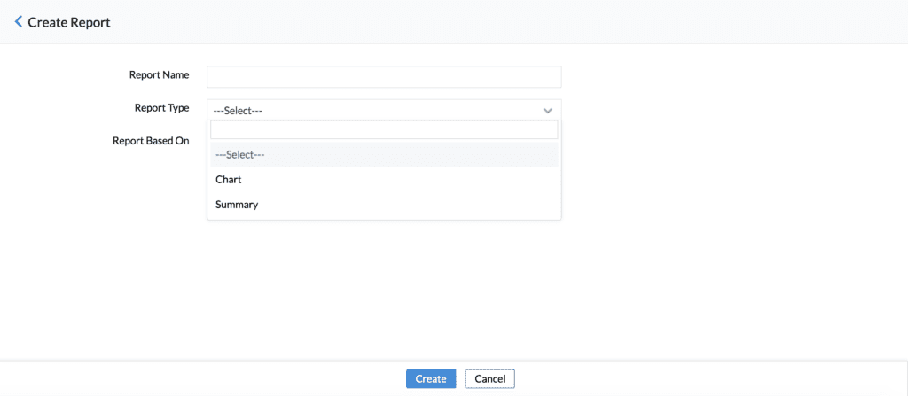 Rapport genereren in Zoho Analytics
